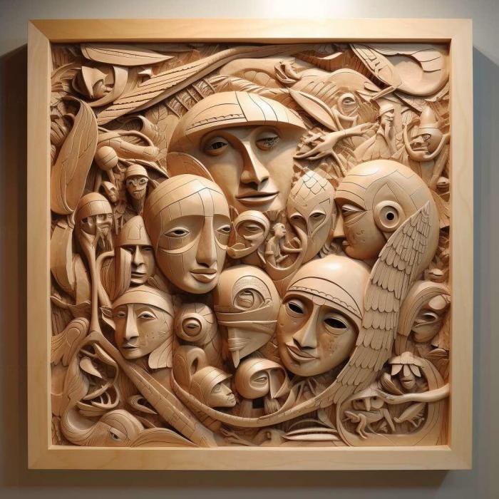 نموذج ثلاثي الأبعاد لآلة CNC 3D Art 